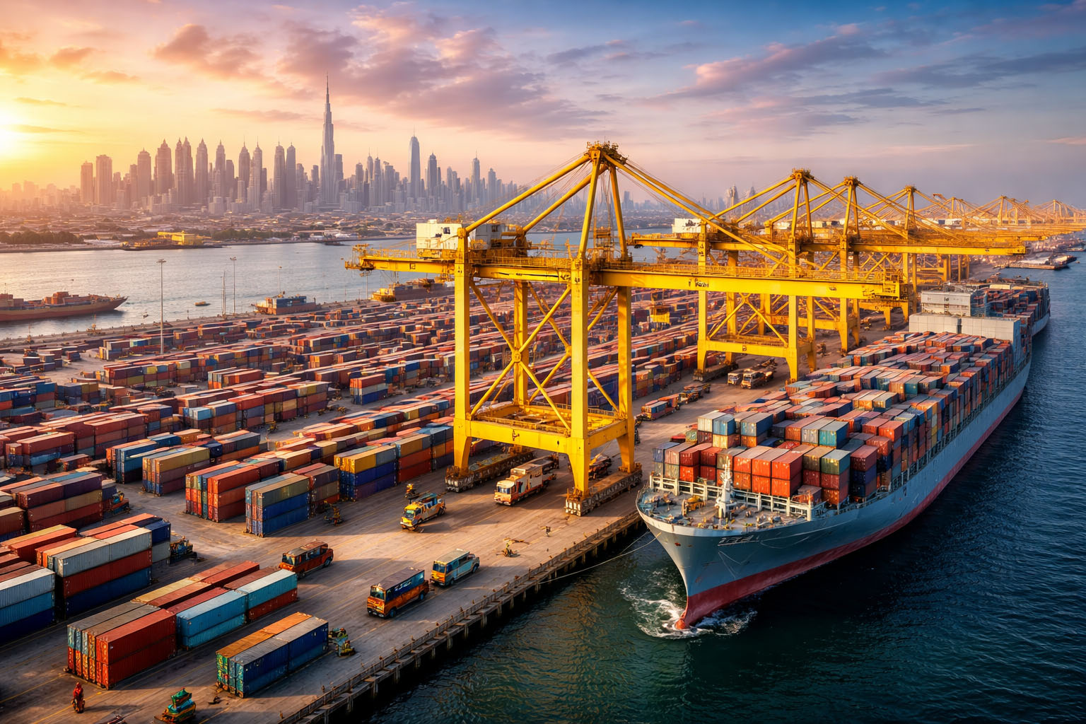 Dubai trade operational cost coordination